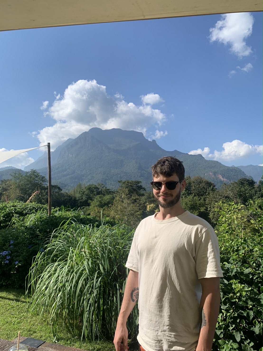 Living in Chiang Mai, Thailand with scenic mountain views.