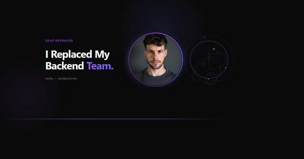 How I Replaced My Backend Team With One AI Tool