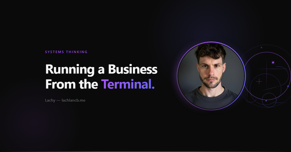How I Run My Entire Agency From One Terminal Window