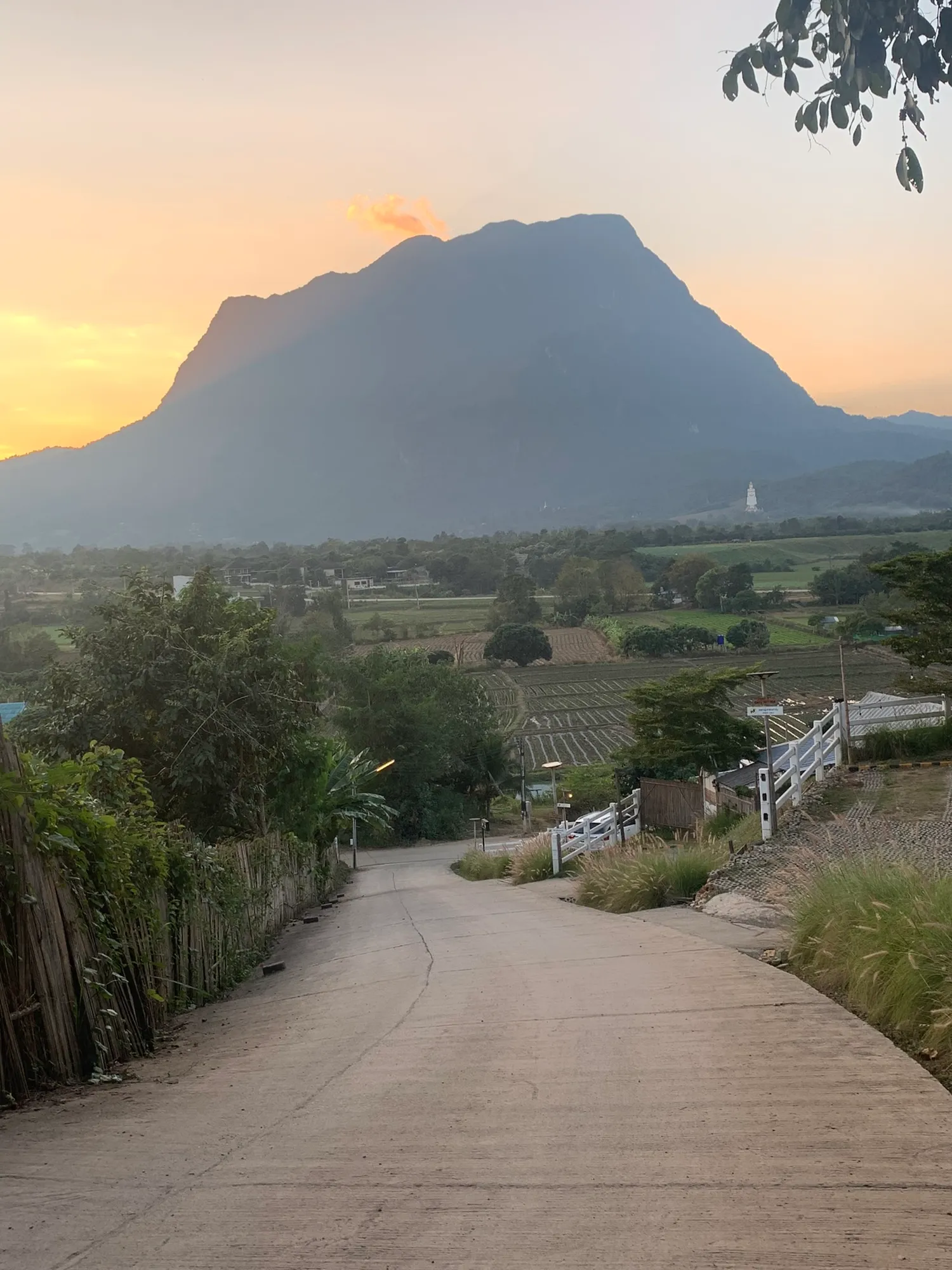 View toward Chiang Dao