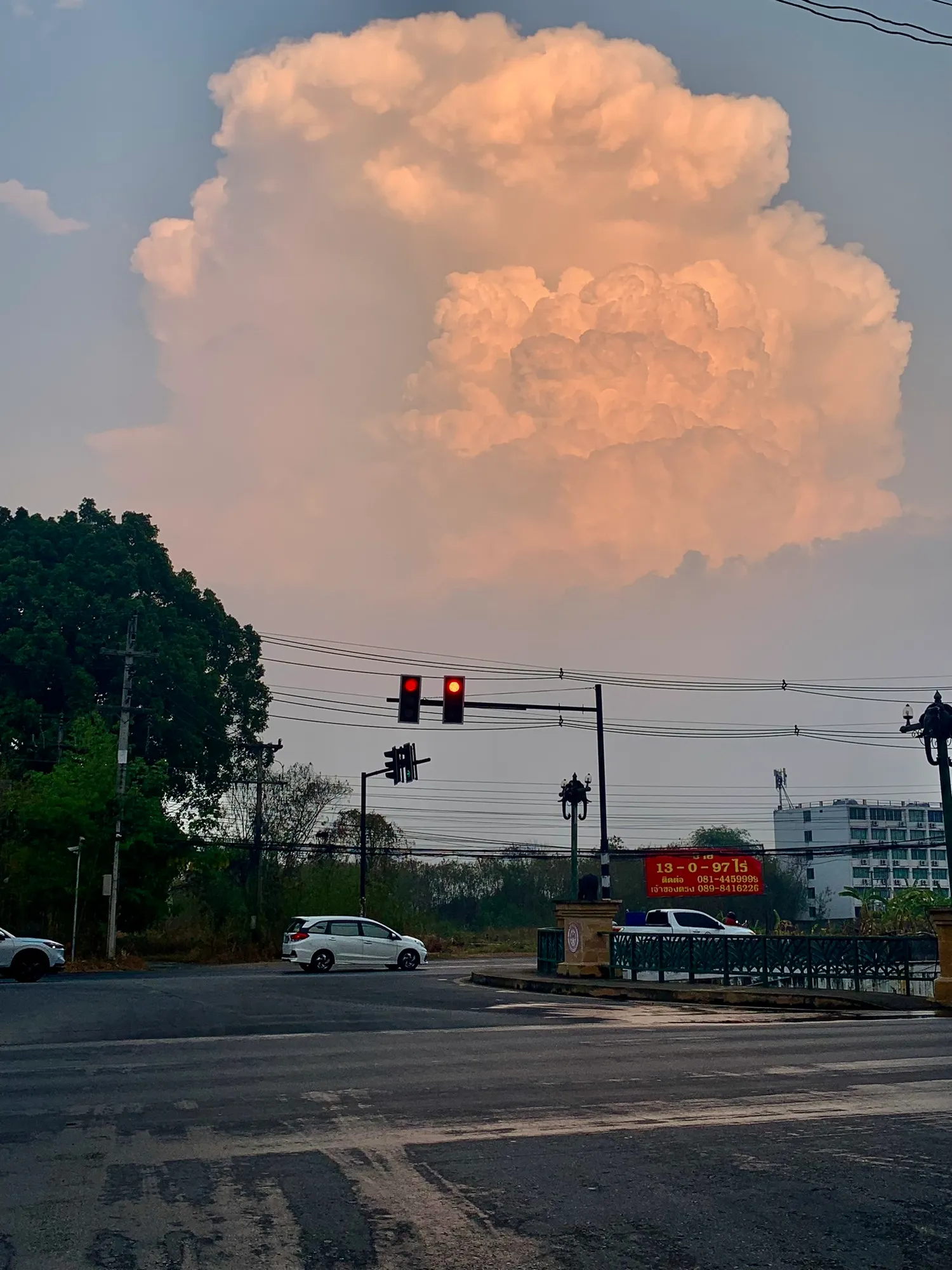 Storm over Chiang Mai