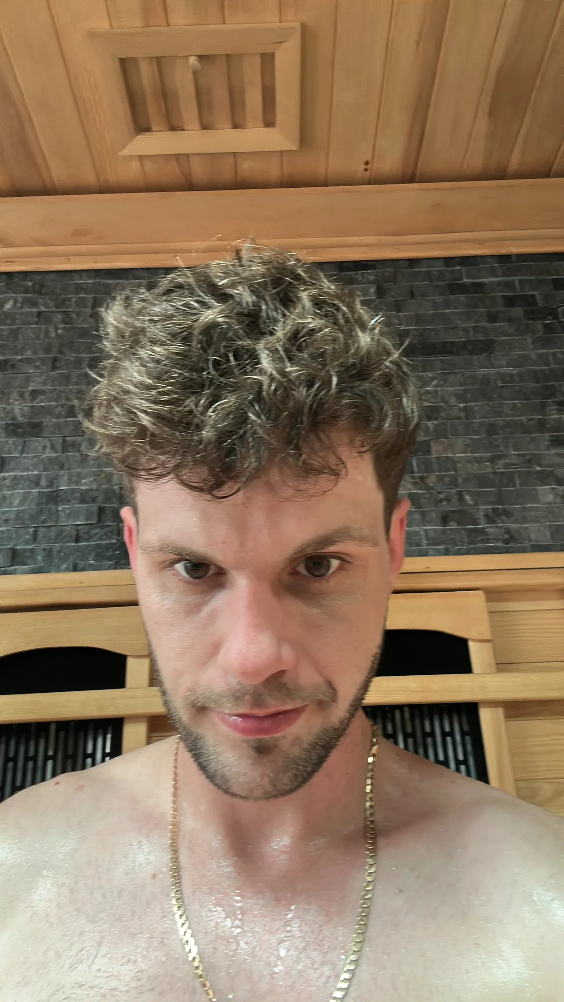 Sauna session
