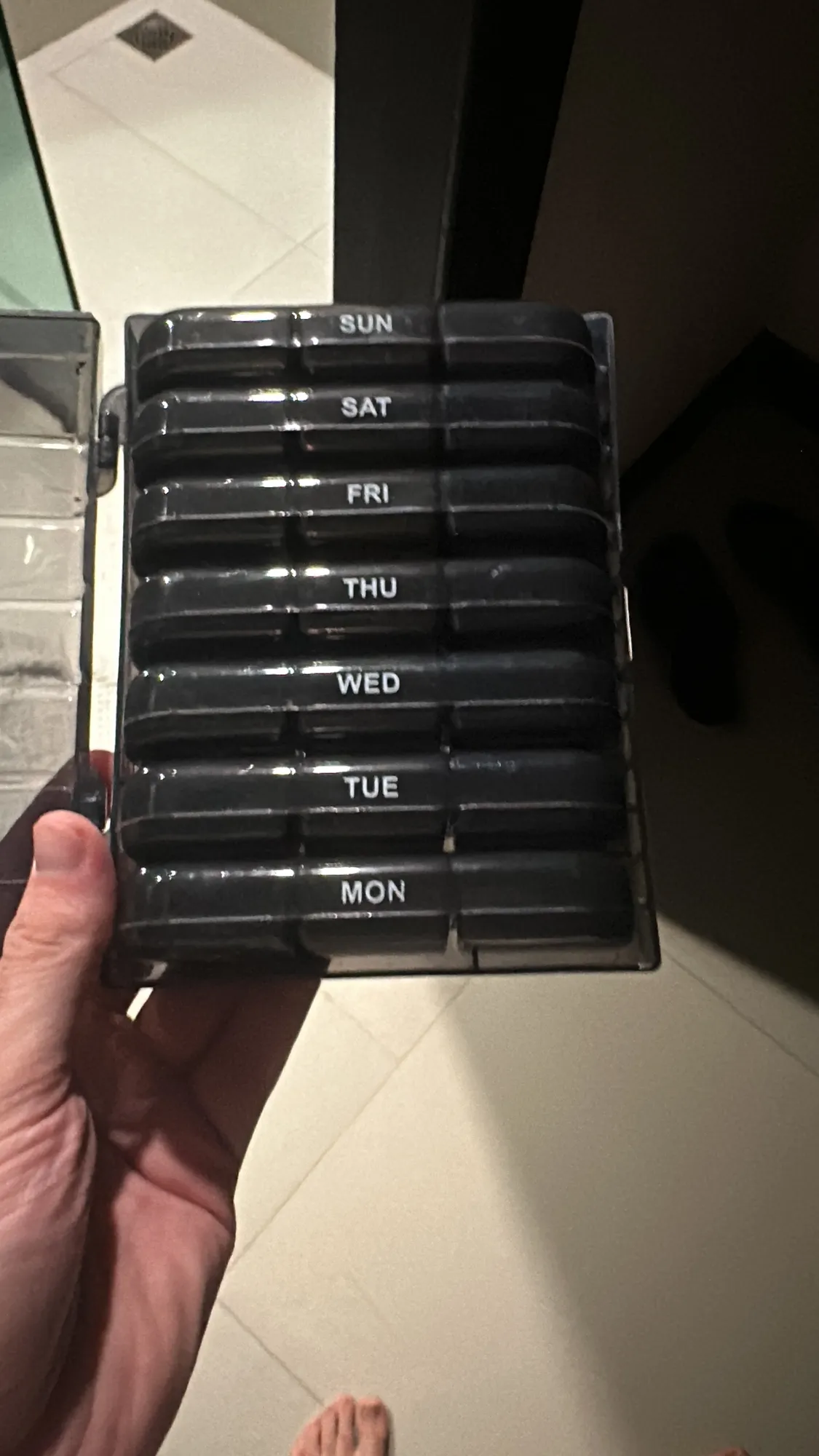 The daily supplement case