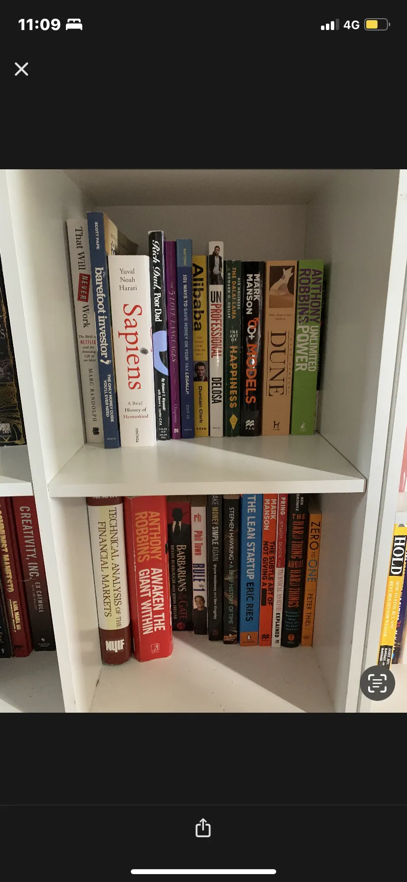 Part of the book collection the product draws on